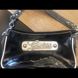 Guess black purse